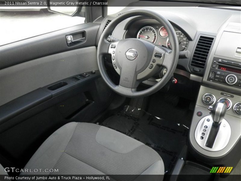 Magnetic Gray Metallic / Charcoal 2011 Nissan Sentra 2.0