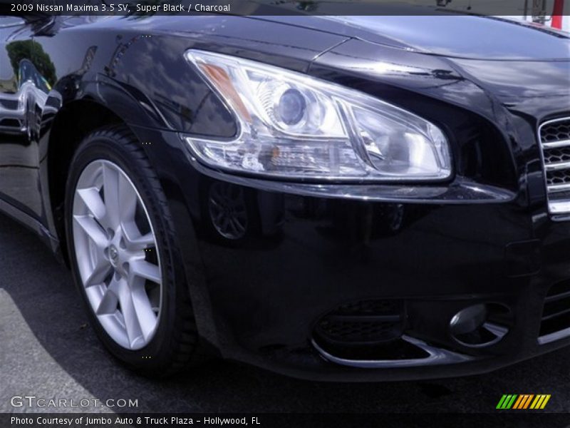 Super Black / Charcoal 2009 Nissan Maxima 3.5 SV