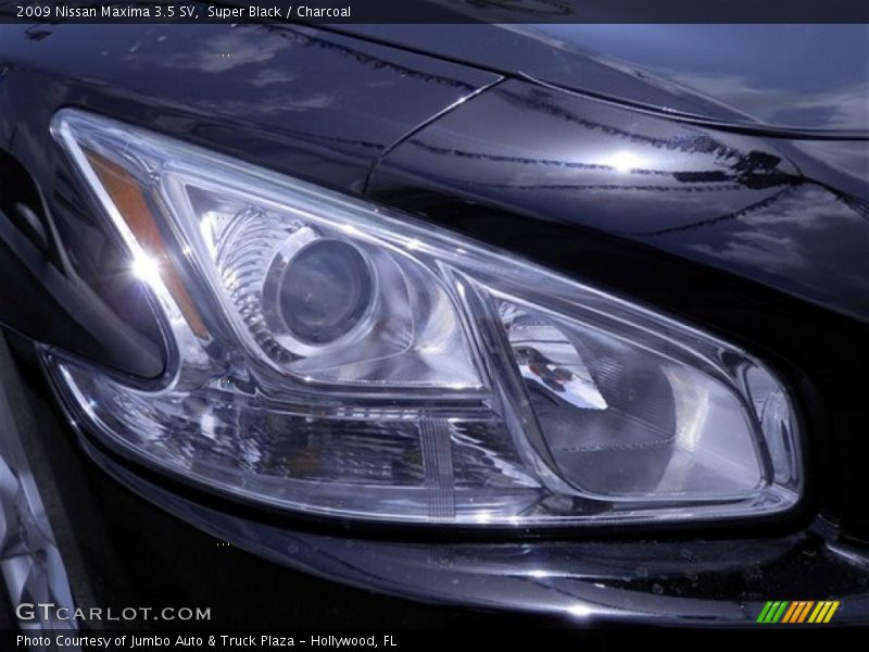 Super Black / Charcoal 2009 Nissan Maxima 3.5 SV