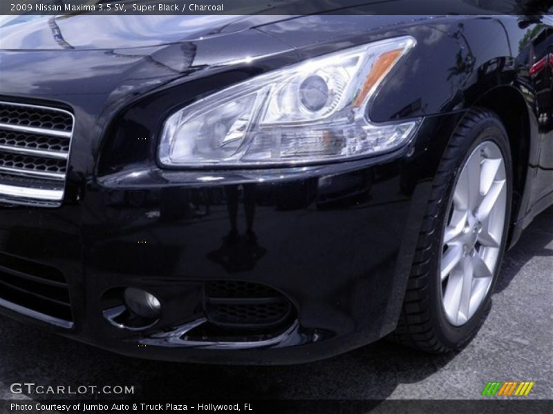 Super Black / Charcoal 2009 Nissan Maxima 3.5 SV