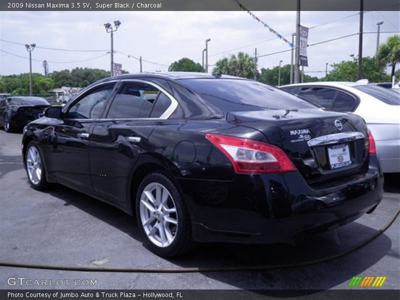 Super Black / Charcoal 2009 Nissan Maxima 3.5 SV