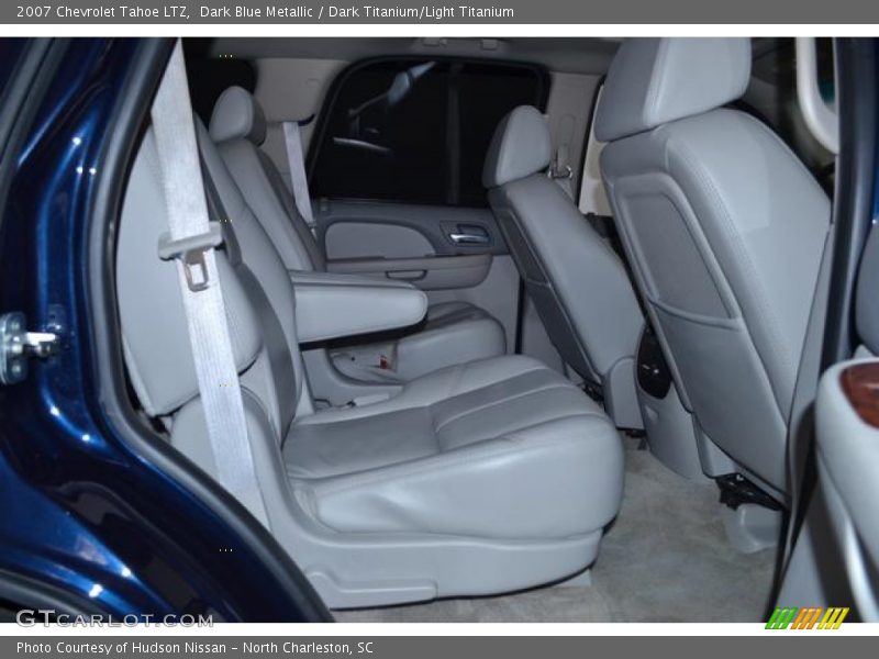 Dark Blue Metallic / Dark Titanium/Light Titanium 2007 Chevrolet Tahoe LTZ