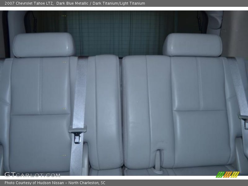 Dark Blue Metallic / Dark Titanium/Light Titanium 2007 Chevrolet Tahoe LTZ