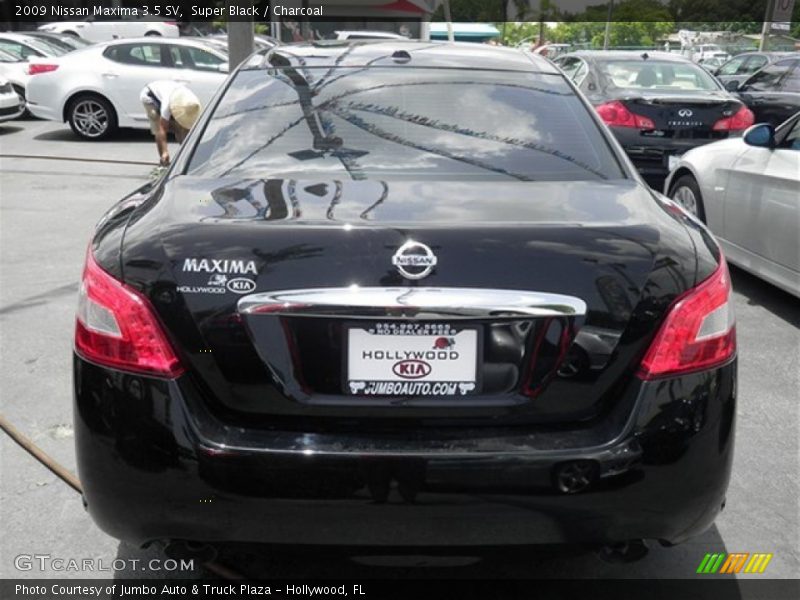 Super Black / Charcoal 2009 Nissan Maxima 3.5 SV