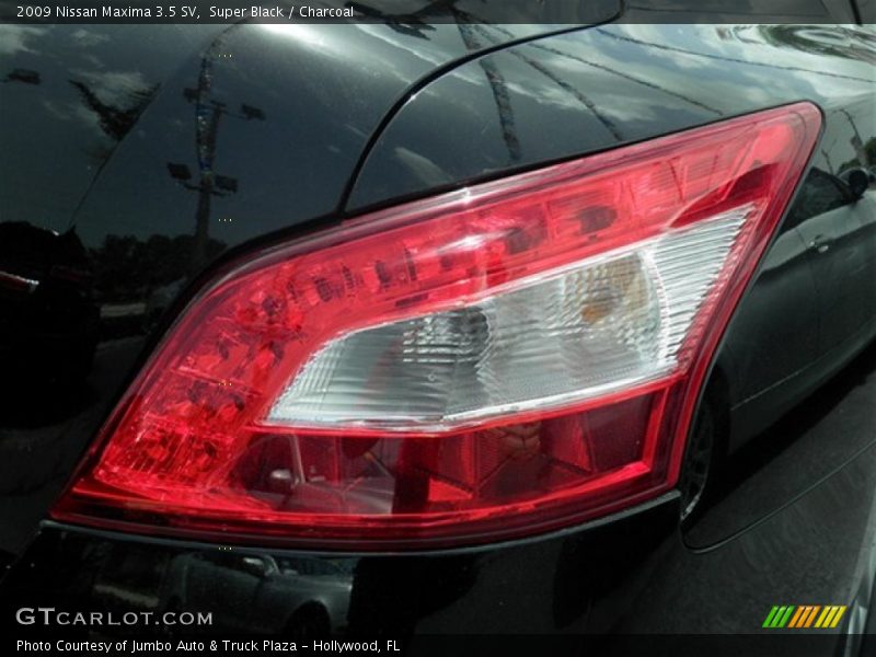 Super Black / Charcoal 2009 Nissan Maxima 3.5 SV