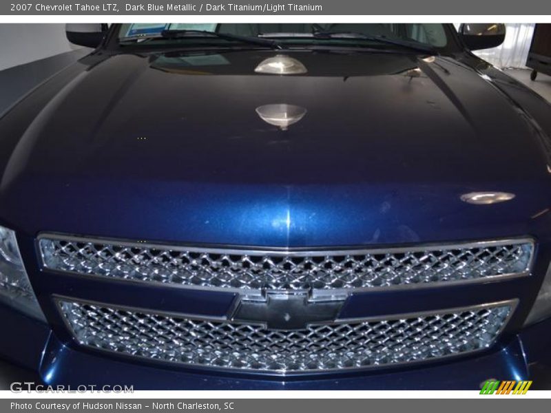 Dark Blue Metallic / Dark Titanium/Light Titanium 2007 Chevrolet Tahoe LTZ