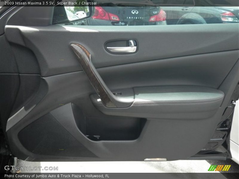 Super Black / Charcoal 2009 Nissan Maxima 3.5 SV