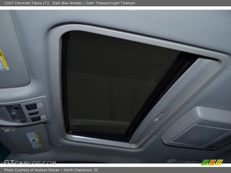 Dark Blue Metallic / Dark Titanium/Light Titanium 2007 Chevrolet Tahoe LTZ