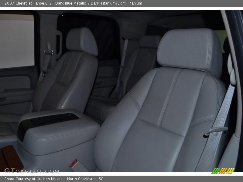 Dark Blue Metallic / Dark Titanium/Light Titanium 2007 Chevrolet Tahoe LTZ