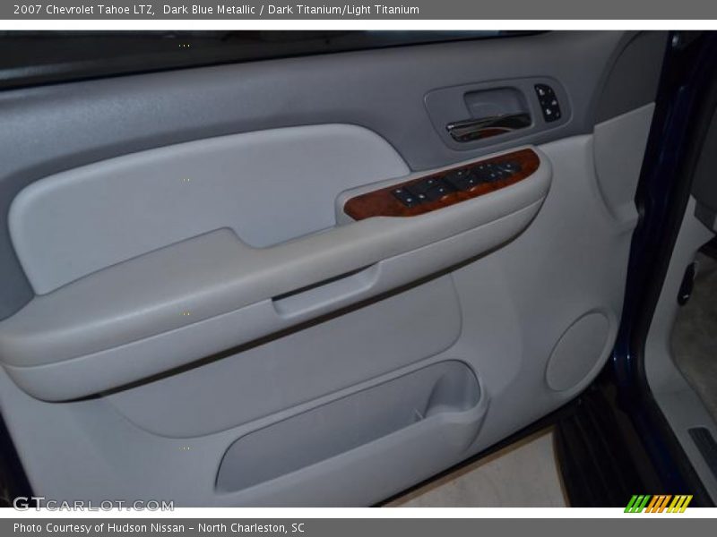 Dark Blue Metallic / Dark Titanium/Light Titanium 2007 Chevrolet Tahoe LTZ