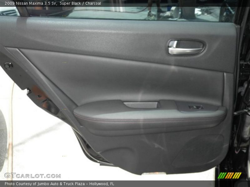 Super Black / Charcoal 2009 Nissan Maxima 3.5 SV