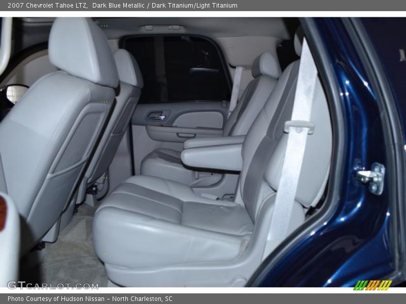 Dark Blue Metallic / Dark Titanium/Light Titanium 2007 Chevrolet Tahoe LTZ
