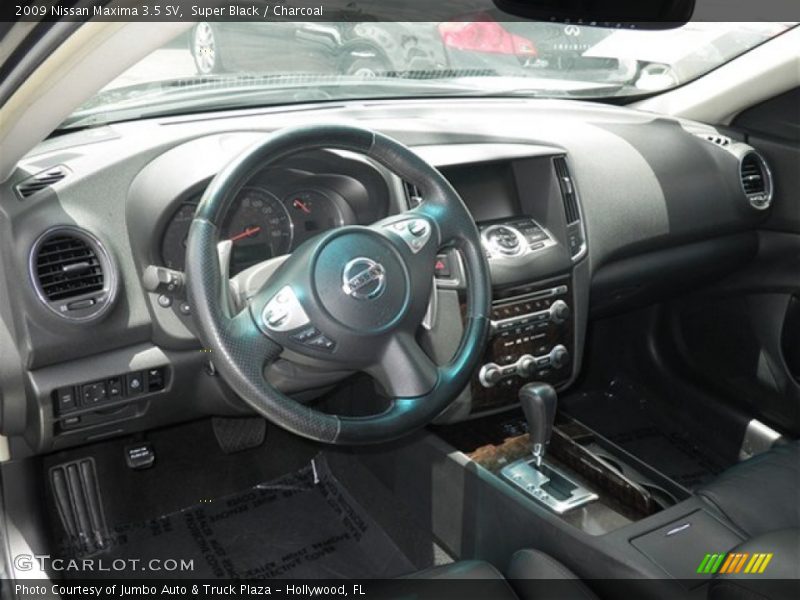 Super Black / Charcoal 2009 Nissan Maxima 3.5 SV