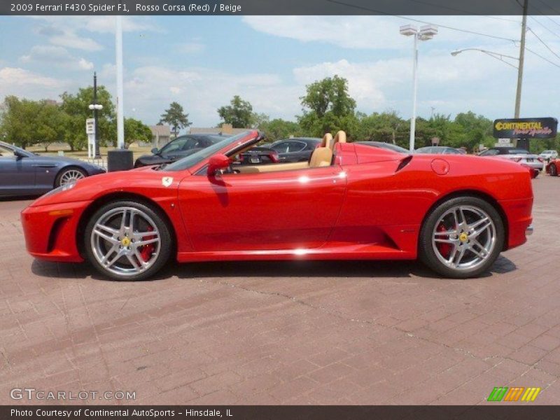  2009 F430 Spider F1 Rosso Corsa (Red)