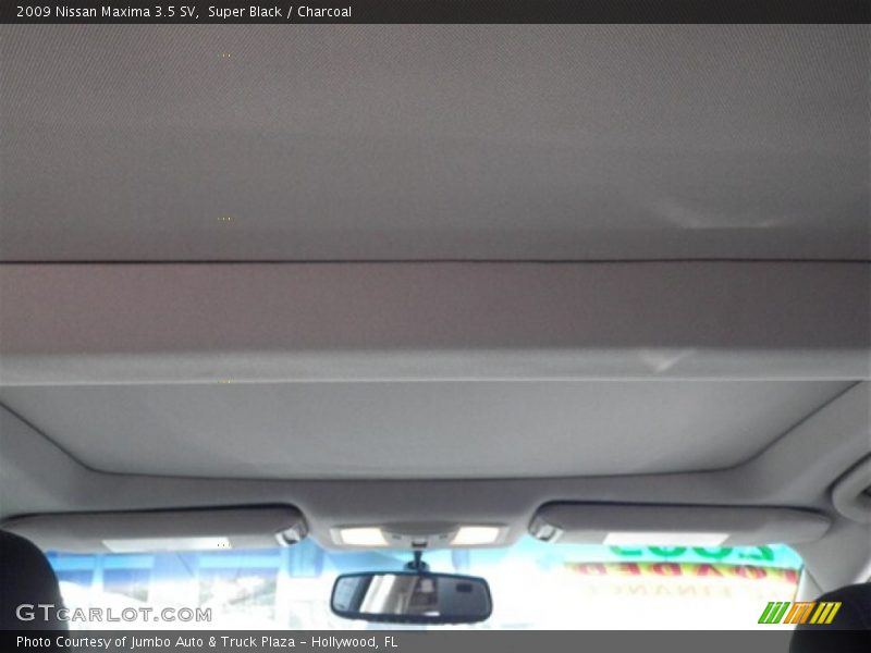 Super Black / Charcoal 2009 Nissan Maxima 3.5 SV