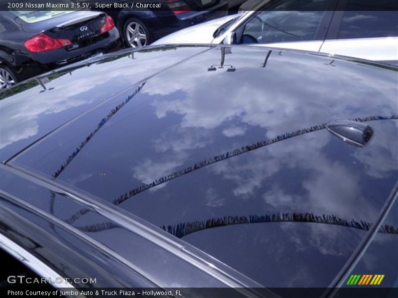Super Black / Charcoal 2009 Nissan Maxima 3.5 SV