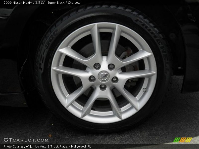 Super Black / Charcoal 2009 Nissan Maxima 3.5 SV