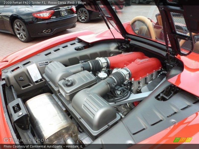  2009 F430 Spider F1 Engine - 4.3 Liter DOHC 32-Valve VVT V8