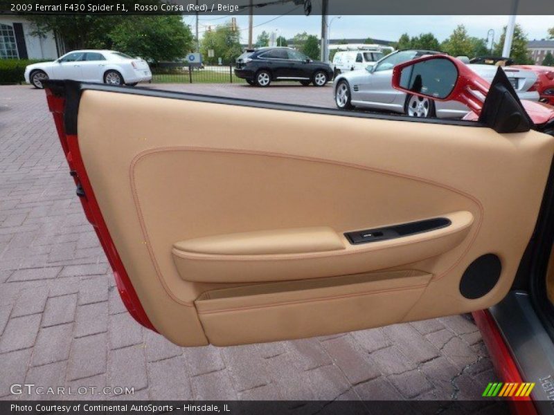 Door Panel of 2009 F430 Spider F1