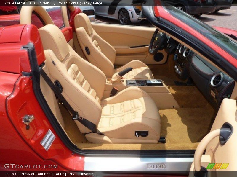  2009 F430 Spider F1 Beige Interior