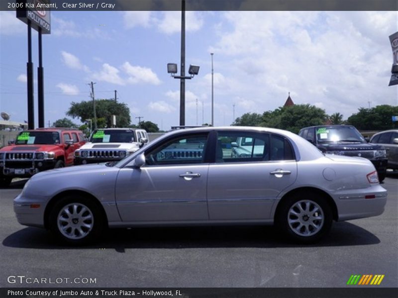 Clear Silver / Gray 2006 Kia Amanti