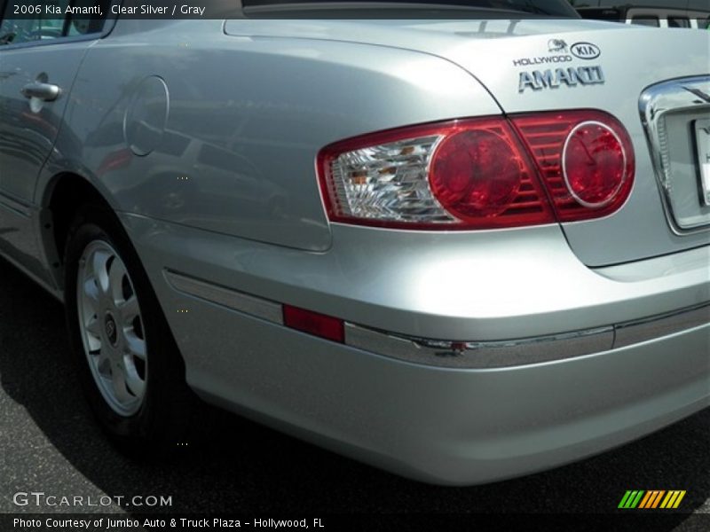 Clear Silver / Gray 2006 Kia Amanti