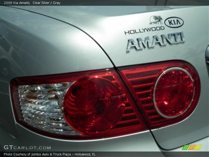 Clear Silver / Gray 2006 Kia Amanti