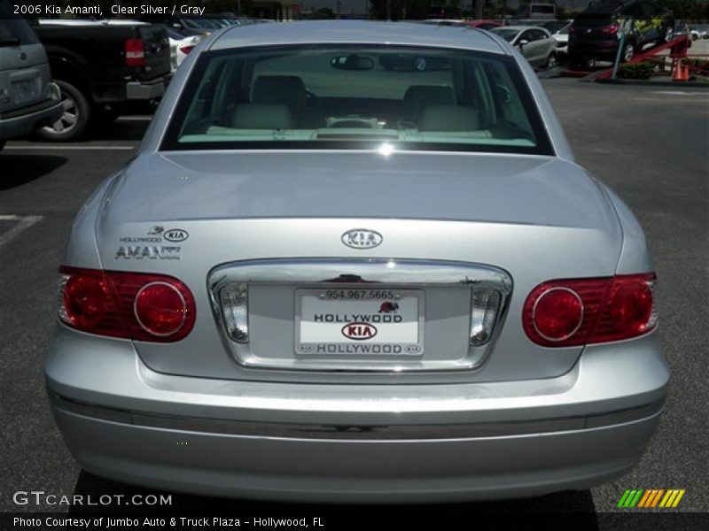Clear Silver / Gray 2006 Kia Amanti