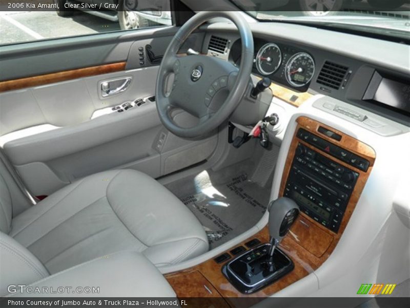 Clear Silver / Gray 2006 Kia Amanti