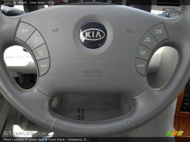 Clear Silver / Gray 2006 Kia Amanti