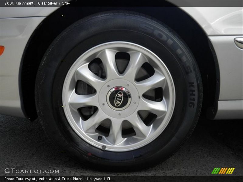 Clear Silver / Gray 2006 Kia Amanti