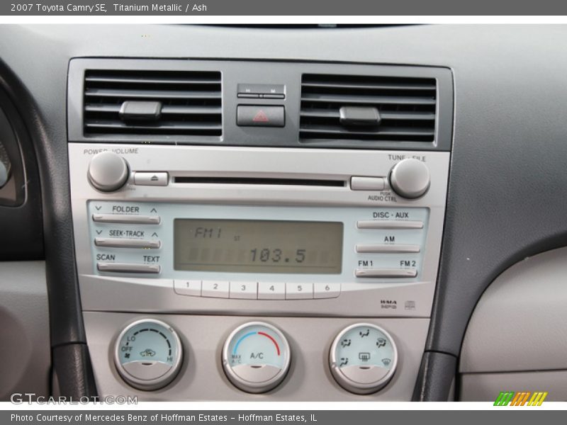 Titanium Metallic / Ash 2007 Toyota Camry SE