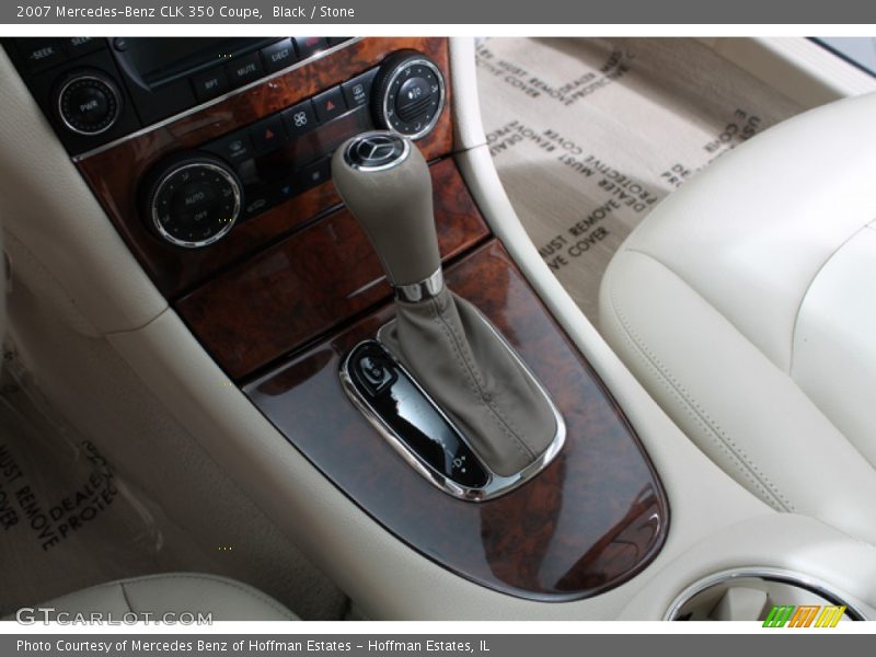 Black / Stone 2007 Mercedes-Benz CLK 350 Coupe