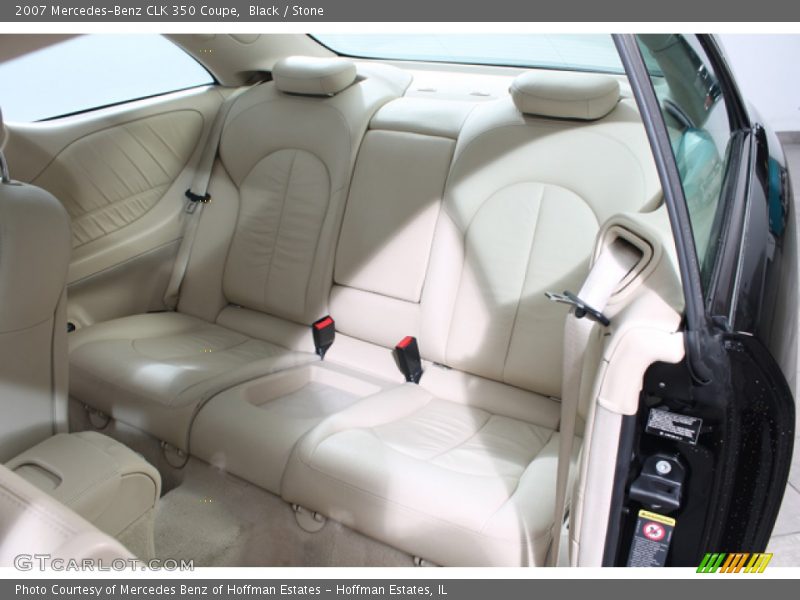 Black / Stone 2007 Mercedes-Benz CLK 350 Coupe