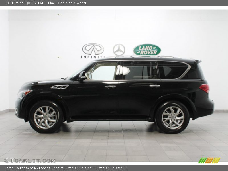 Black Obsidian / Wheat 2011 Infiniti QX 56 4WD