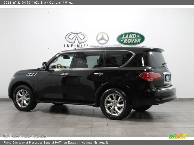 Black Obsidian / Wheat 2011 Infiniti QX 56 4WD