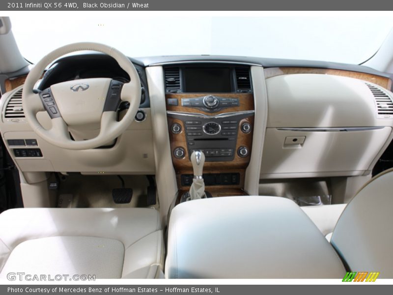 Dashboard of 2011 QX 56 4WD