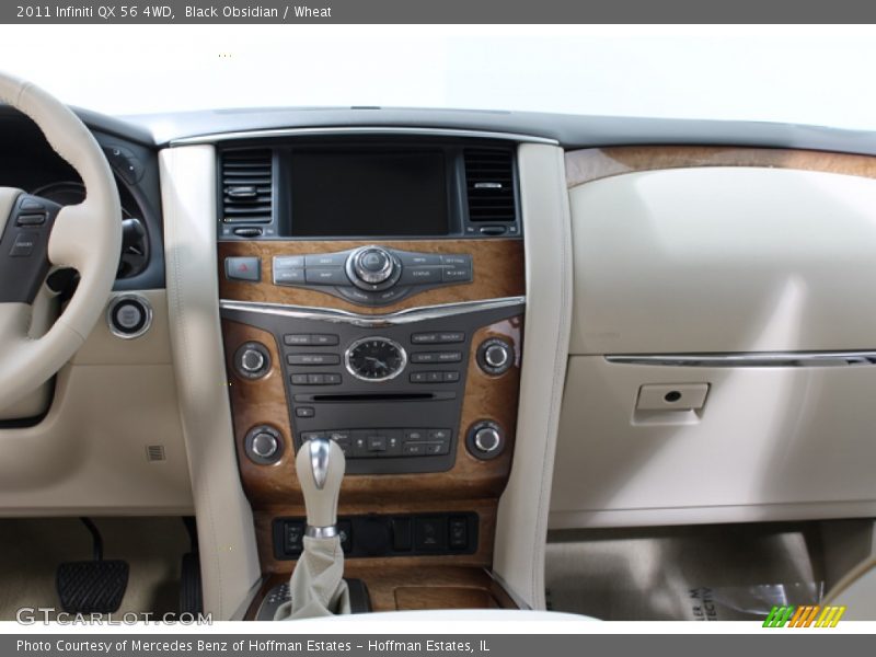 Black Obsidian / Wheat 2011 Infiniti QX 56 4WD