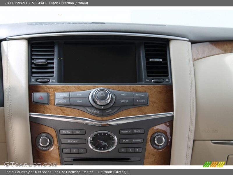 Controls of 2011 QX 56 4WD