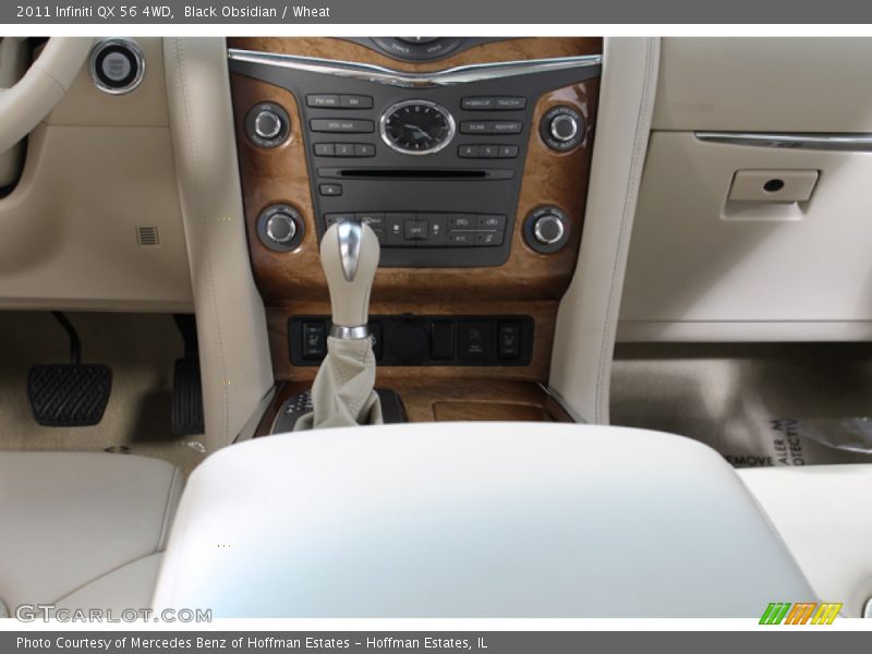Black Obsidian / Wheat 2011 Infiniti QX 56 4WD