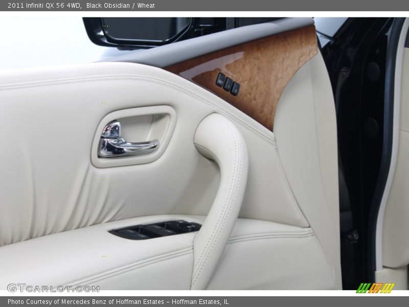 Black Obsidian / Wheat 2011 Infiniti QX 56 4WD
