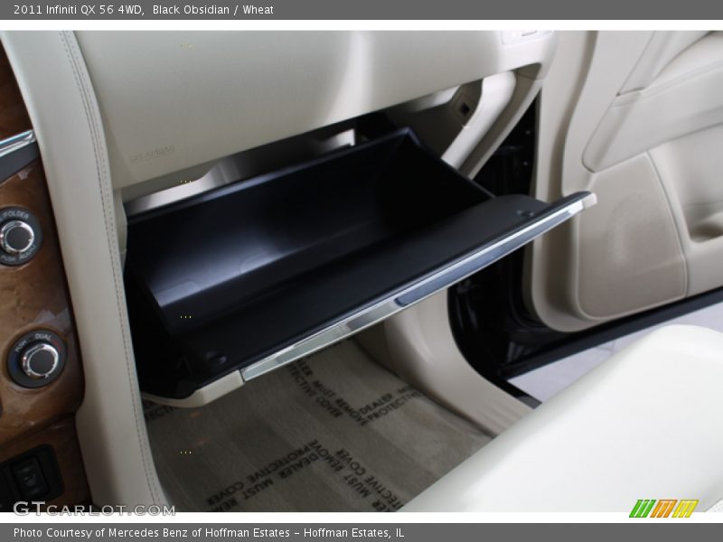Black Obsidian / Wheat 2011 Infiniti QX 56 4WD
