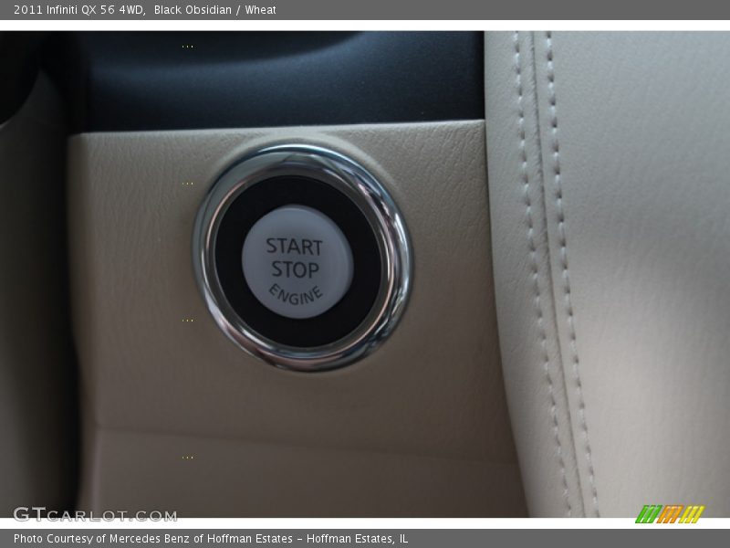 Black Obsidian / Wheat 2011 Infiniti QX 56 4WD