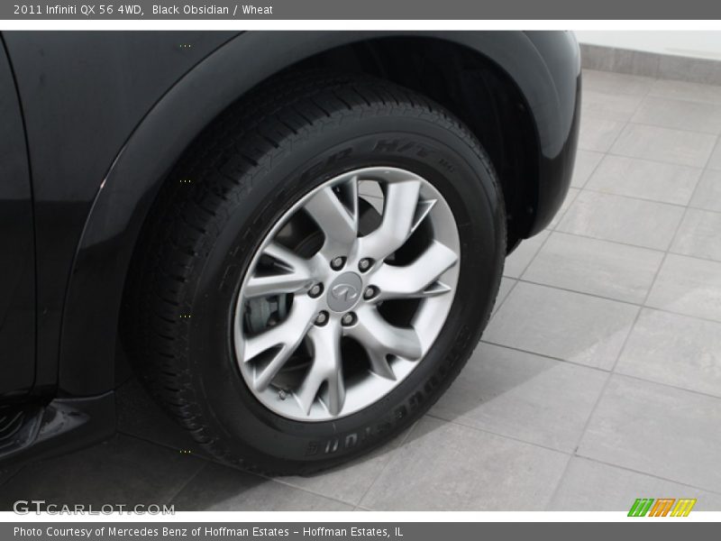 Black Obsidian / Wheat 2011 Infiniti QX 56 4WD