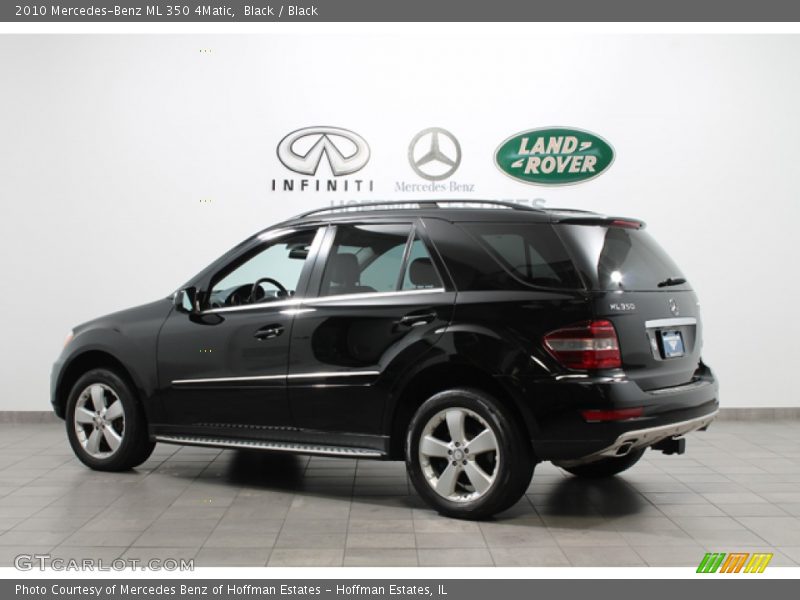 Black / Black 2010 Mercedes-Benz ML 350 4Matic