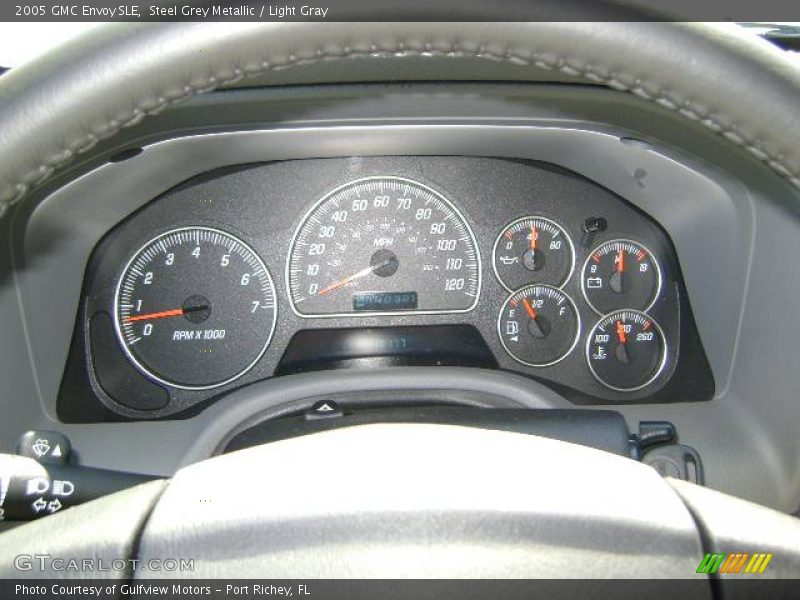 Steel Grey Metallic / Light Gray 2005 GMC Envoy SLE