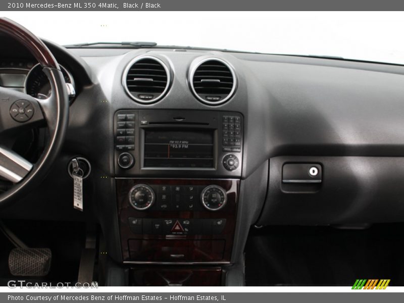 Black / Black 2010 Mercedes-Benz ML 350 4Matic