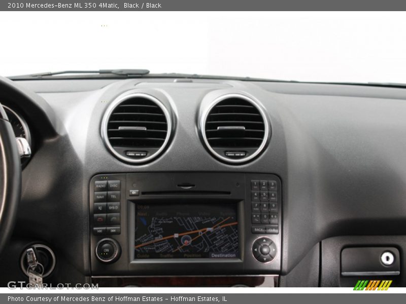 Black / Black 2010 Mercedes-Benz ML 350 4Matic