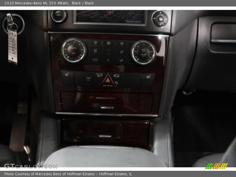 Black / Black 2010 Mercedes-Benz ML 350 4Matic