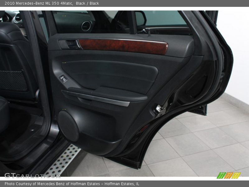 Black / Black 2010 Mercedes-Benz ML 350 4Matic